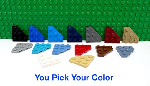 LEGO 3x3 Wedge Plate with Cut Corner "You Pick Your Color and Qty" NEW