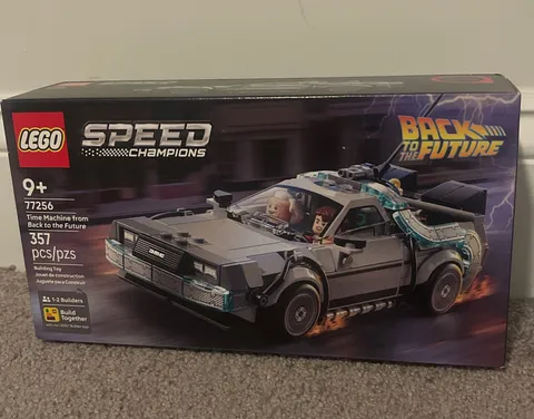 LEGO Speed Champions 77256 Time Machine Delorean Back To The Future, New in Box