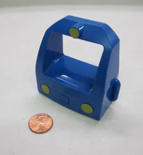 Lego Duplo Blue Train Engine Front Specialty Printed Block Part Engine
