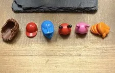 Lot of 6 LEGO Minifigure Hats and Headpieces Accessories