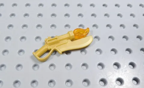 LEGO Gold Steampunk Gun Weapon Minifig AY