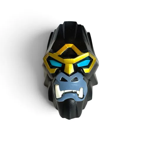 LEGO Legends of Chima Gorzan Large Figure Head Mask Black Gold Blue 13691pb01