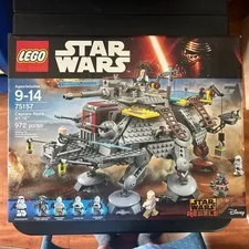 LEGO Star Wars: Captain Rex's AT-TE (75157) NIB FS NEVER OPENED Box Damage