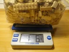 Lego Tan Beige Parts Pieces Bricks Plates Lot