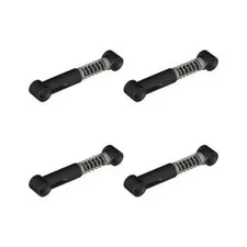 Lego Technic Bricks 4x Black Shock Absorbers Extra Hard Suspension 89954 NEW