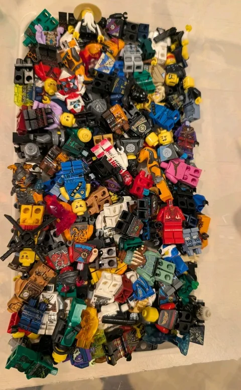 LEGO Ninjago Minifigure Part Lot collection RETIRED some rare 11 oz SEE PICS