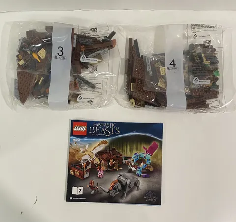 Lego 75952 Harry Potter Newt's Case ONLY of Magical Creatures Fantastic Beasts 