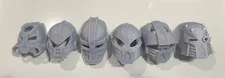 3D Printed Bionicle Masks-The City Of Legend Set