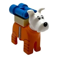 LEGO ® Ideas Struppi dog from set 21367 the moon rocket by Tim and Struppi