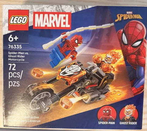 Lego Marvel Spider-Man vs. Ghost Rider Motorcycle (76335)