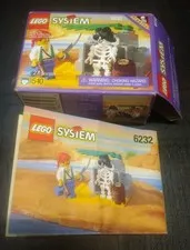 ⭐Lego Pirates 6232 Skeleton Crew Box & Instructions Only⭐