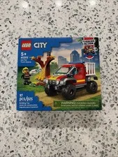 LEGO City 60393 4x4 Fire Truck Rescue New Factory Sealed 5+ 97pcs