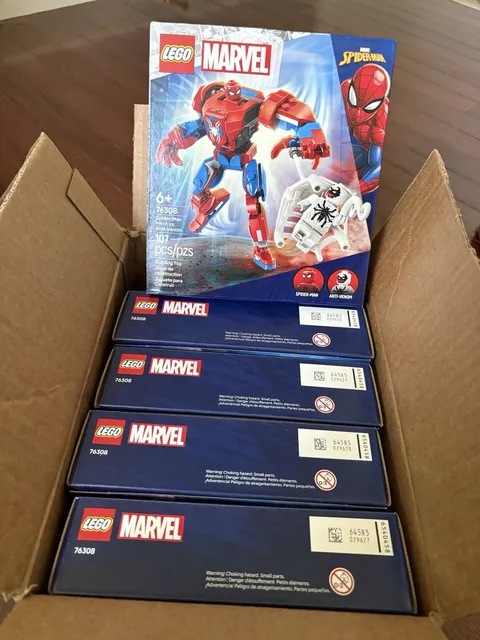 LEGO Marvel Spider-Man Mech vs. Anti-Venom 76308 Unopened Sealed