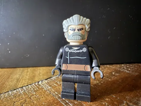 LEGO Star Wars Count Dooku Minifigure 7752 9515 Clone Wars sw0224 No Saber/Cape