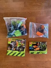 LEGO Power Miners: Thunder Driller (8960) + Granite Grinder (8958) 100% Complete