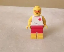 Male Lifeguard City Lego Minifigure