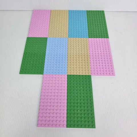 Lot of 10 Lego Flat Base Plates 8 x 16 Stud 3865