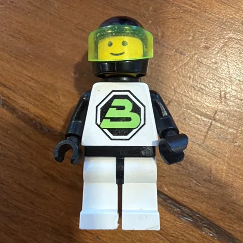 VTG LEGO Blacktron 2 Minifigure With Jetpack Space SP051 6812 6878 A29-19