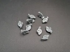 LEGO - 10x - Blaster Part - Projectile Launcher Part - Grey - 69755