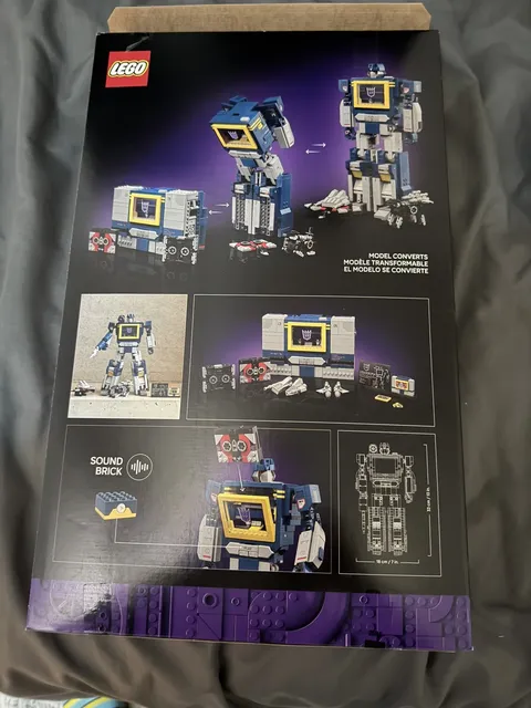 LEGO Icons 10358 Transformers Soundwave Ravage And Laserbeak 2025 Set