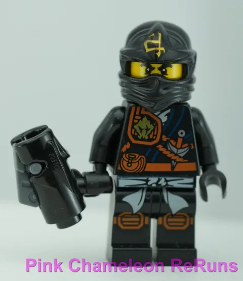 Lego Cole Jungle Robe 70747 71207 Tournament of Elements Mini Blaster Shootr Gun