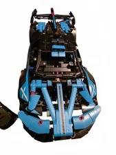 LEGO Technic Bugatti Chiron Model Car - Black and Blue