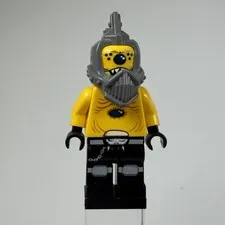LEGO Snake Minifigure Space Police 3 sp100 Rare Retired Alien Vintage 