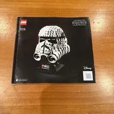 LEGO STORMTROOPER HELMET 75276 Star Wars Manual Only