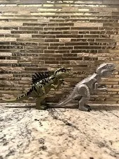 Jurassic World Indominus Rex and Gig Dinosaur CUSTOM Lego Figure Lot of 2 76949