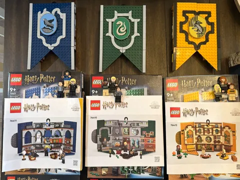 LEGO Harry Potter 76412, 76410 & 76411 Used Lot w/ Boxes & Manuals