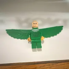 LEGO Plastic Minifigure Figure with Green Wings
