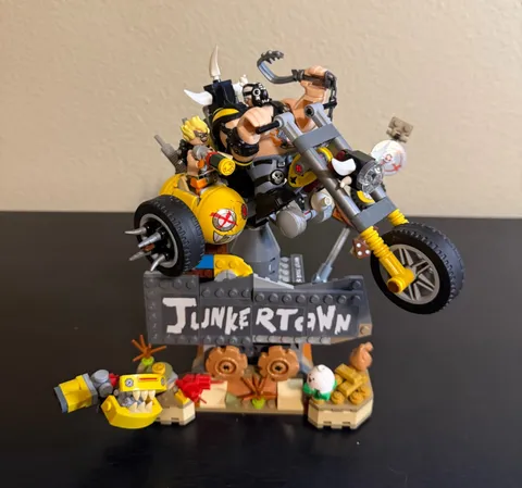 LEGO Overwatch: Junkrat & Roadhog (75977) Mostly complete 99.5%