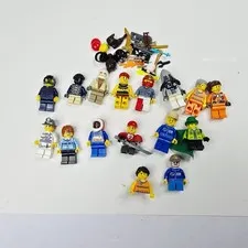 LEGO Minifigures Lot of 15 with Accessories Toys Kids Bulk Figures