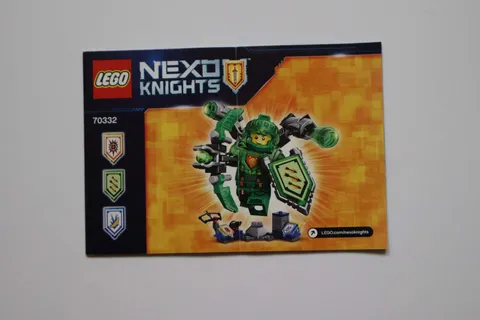 LEGO® NEXO KNIGHTS™ 70332 ULTIMATE Aaron Instruction Manual Only!