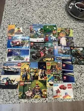 Large Mixed Lot Of LEGO Instruction Manuals ONLY-chima system city vintage etc