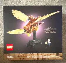 LEGO Icons Leonardo da Vinci's Flying Machine 10363 493pcs 18+ 2024 Stand