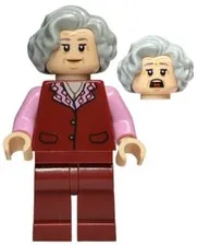 LEGO® Minifig hp379 - Trolley Witch - Dark Red Legs