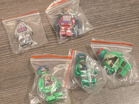 Lego Shredder Leo Donatello TMNT Teenage Mutant Ninja Turtle Minifigures Raph