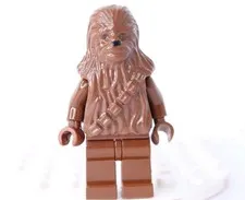 LEGO Chewbacca Minifigure sw0011 7127 7190 3342 Star Wars CMF Lot Rare Retired 