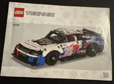 LEGO Technic NASCAR Next Gen Chevrolet Camaro ZL1 42153 Instruction Manual Bo...