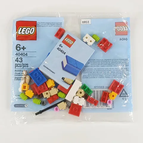 LEGO 40404 Teachers' Day Celebration Monthly Mini Build Polybag Set 2020 SEALED