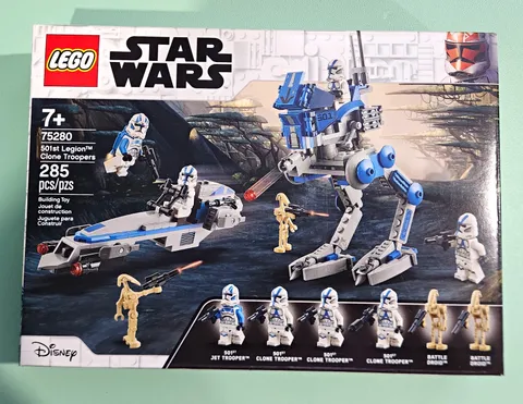 LEGO Star Wars 75280 501st Legion Clone Troopers Complete Set 285 pcs Ages 7+