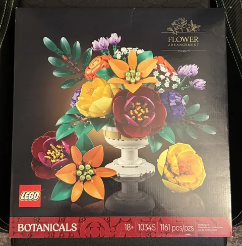 Lego 10345 Botanicals Collection Flower Arrangement 1161 pcs - Sealed In Box