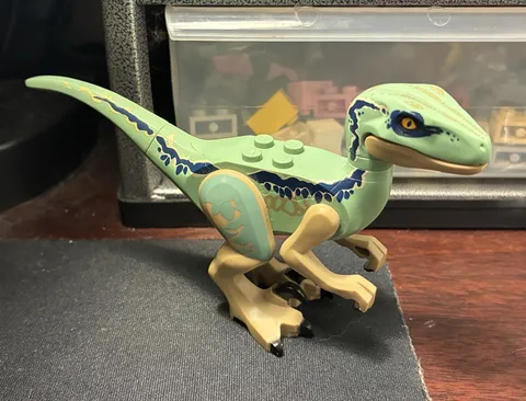 Lego Jurassic World 75928 75930 Velociraptor Blue Great Condition