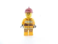 Firefighter LEGO Minifigure Lot City 4209