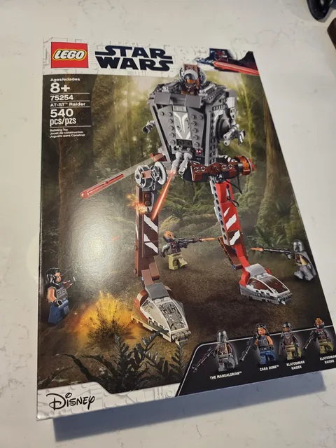 Lego Set 75254 AT-ST Raider Star Wars The Mandalorian New! Sealed! 540 Pieces!