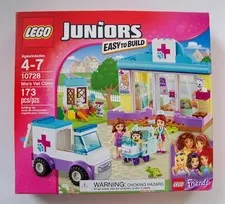 Lego 10728 Mia's Vet Clinic Friends Juniors hospital rabbit turtle hedgehog cat