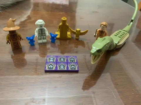 lego 76389 hogwarts chamber of secrets characters + basilisk (COLLECTORS DREAM!)