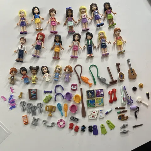 LEGO Friends Mini Doll Figure Lot w/ Accessories