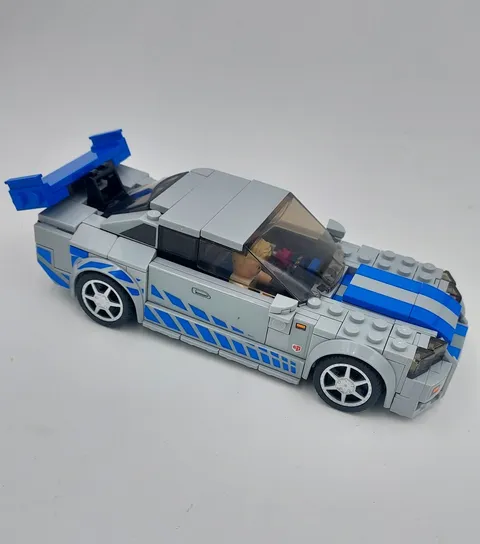 🚙 LEGO 76917 2 Fast 2 Furious Nissan Skyline GT-R (R34) Car with Figure + Extra